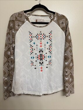 Outback Trading Co Southwest Long Sleeve Tee